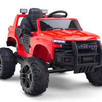 Chevrolet Silverado 24V Lifted Remote Control Ride On Pickup Truck