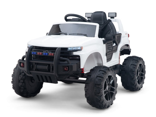 Chevrolet Silverado 24V Lifted Remote Control Ride On Pickup Truck