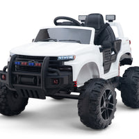Chevrolet Silverado 24V Lifted Remote Control Ride On Pickup Truck