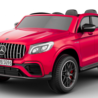 GLC 63S Two Seat Remote Control Ride On Car in Red