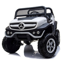 Remote Control Mercedes Toddler Unimog with Leather Seat