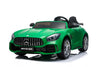 Green Mercedes for Toddlers with 2 seats and remote control