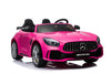 Pink Mercedes GTR for Toddlers with Remote Control