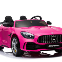 Pink Mercedes GTR for Toddlers with Remote Control