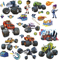 Blaze & The Monster Machines Peel and Stick Wall Decals
