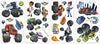 Blaze & The Monster Machines Peel and Stick Wall Decals
