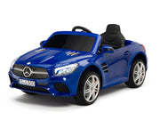Blue Mercedes Benz S Class