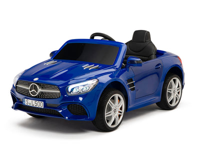 Blue Mercedes Benz S Class