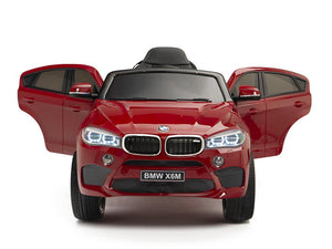 Red BMW X6 12V Ride On SUV W/Opening Doors and 2.4G Remote Control