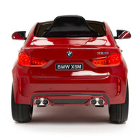 Red BMW X6 12V Ride On SUV W/Opening Doors and 2.4G Remote Control