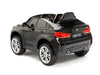 Rear of BMW X6 12V Ride On SUV W/Opening Doors and 2.4G Remote Control