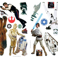 Star Wars Classic Peel And Stick Decals