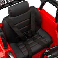 power wheel leather seat