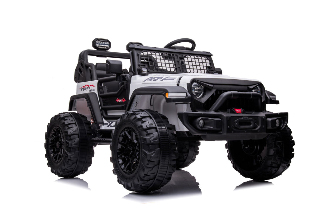 Comanche Ride On 2 Seat 24V jeep with 2WD and Rubber Tires