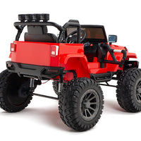 Wheelie 24 Volt jeep Ride On Truck with 2.4G Remote Control and Rubber Tires