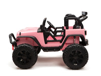 Crawler 24 Volt jeep Ride On Truck with 2.4G Remote Control and Rubber Tires