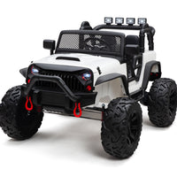 Crawler 24 Volt jeep Ride On Truck with 2.4G Remote Control and Rubber Tires