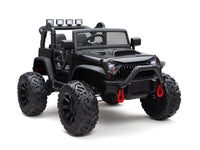 Crawler 24 Volt jeep Ride On Truck with 2.4G Remote Control and Rubber Tires