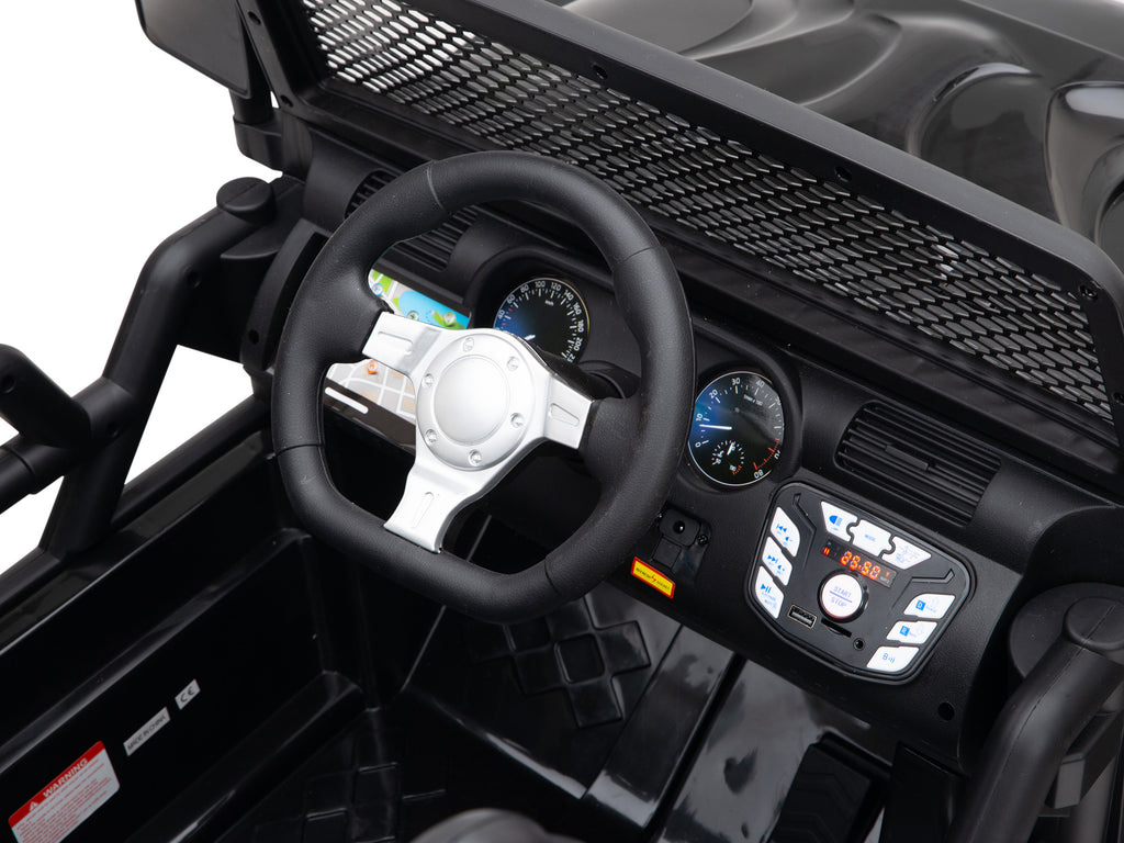 Crawler 24 Volt jeep Ride On Truck with 2.4G Remote Control and Rubber Wheels