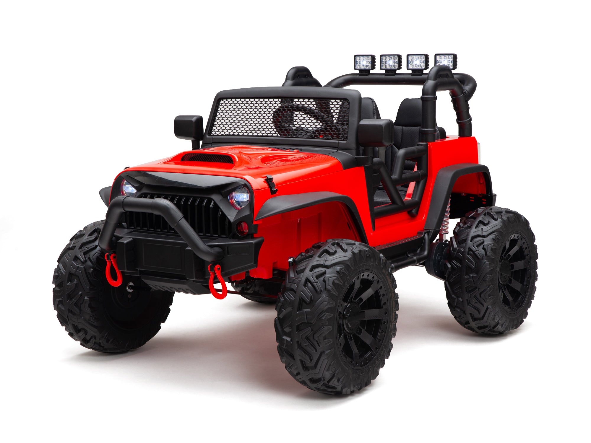 Crawler 24 Volt jeep Ride On Truck with 2.4G Remote Control and Rubber Wheels