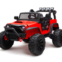 Crawler 24 Volt jeep Ride On Truck with 2.4G Remote Control and Rubber Tires