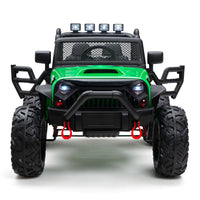 Crawler 24 Volt jeep Ride On Truck with 2.4G Remote Control and Rubber Tires
