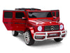 Red Mercedes-Benz Remote Control Ride On G63 AMG G Wagon W/Rubber Tires and Opening Doors