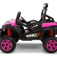 Pink two seater for toddlers