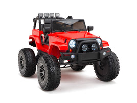 Wheelie 24 Volt jeep Ride On Truck with 2.4G Remote Control and Rubber Tires
