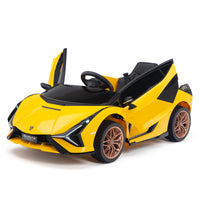 Lamborghini Sian Remote Control Ride On Sports Car for Toddlers
