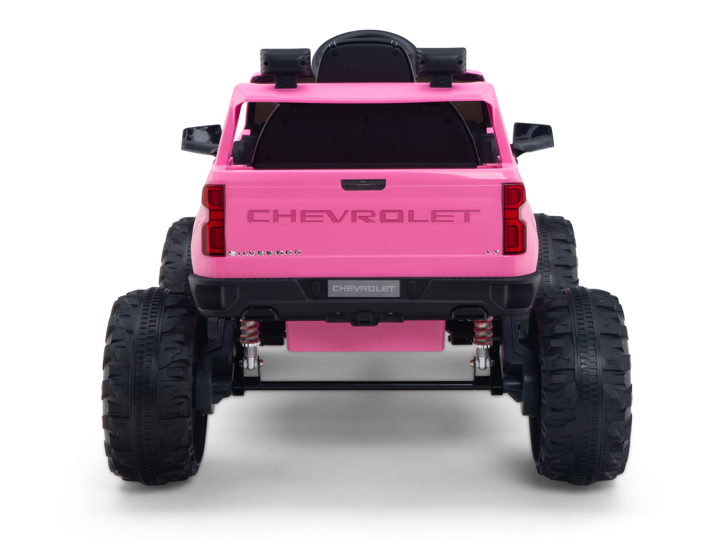 Chevrolet Silverado 24V Lifted Remote Control Ride On Pickup Truck