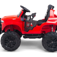 Chevrolet Silverado 24V Lifted Remote Control Ride On Pickup Truck