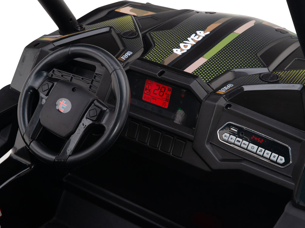 Trek 24V Remote Control Ride On UTV With 2 Seats