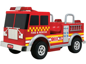 Kids Ride On Fire Truck 12 Volt