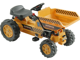 Ride On Pedal Power Tractor with Dump Bucket Construction Vehicle