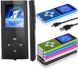 8GB MP3 Video Player With FM Radio and Built In Bluetooth