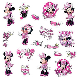 Minnie Mouse Fashionista Peel and Stick Decals