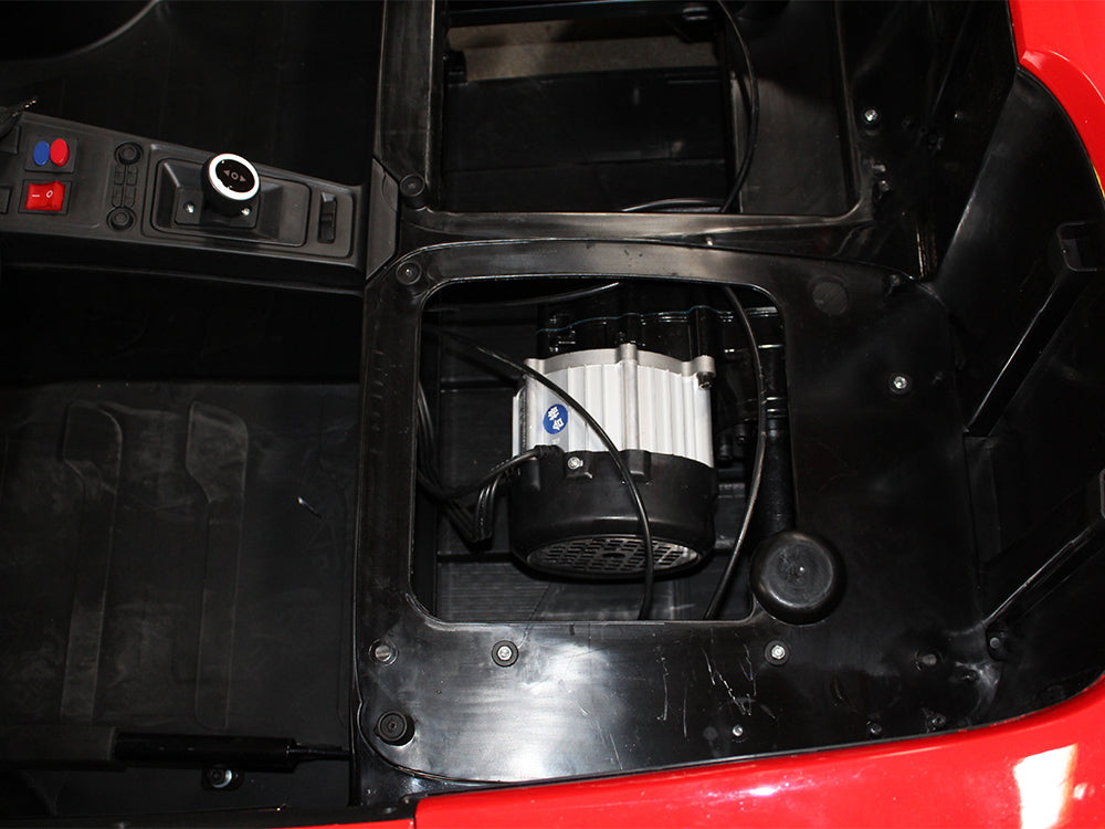 Super Sport 24V Big Kids Ride On 180W Brushless Motor and Real Rubber Tires