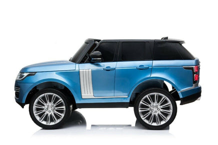 Blue Range Rover