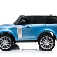 Blue Range Rover