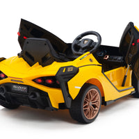 Lamborghini Sian Remote Control Ride On Sports Car for Toddlers