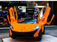 Orange McLaren P1 Birthday Present