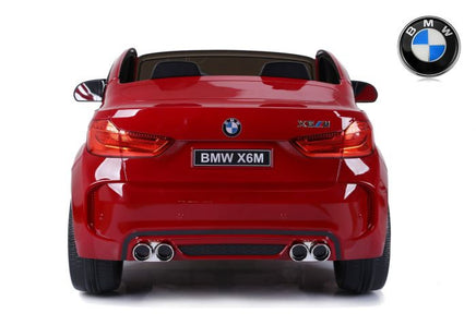 BMW X6 M with remote control ride on rear