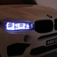 Toddler two seat BMW X6 M headlights