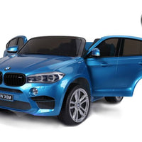 blue Toddler two seat BMW X6 M with remote control