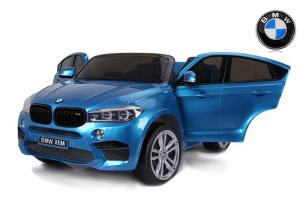 blue Toddler two seat BMW X6 M with remote control