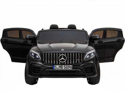 GLC 63S Two Seat Remote Control Ride On Car in Black