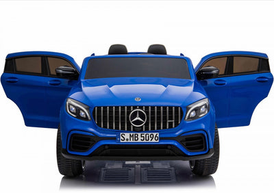 GLC63S Two Seat Remote Control Ride On Car in Blue