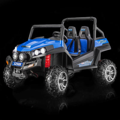 Trail Blazer 4WD Remote Control Ride On 2 Seat Side x Side UTV W/4 Motors