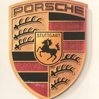 Brand New Porsche Sticker Crest Logo Genuine
